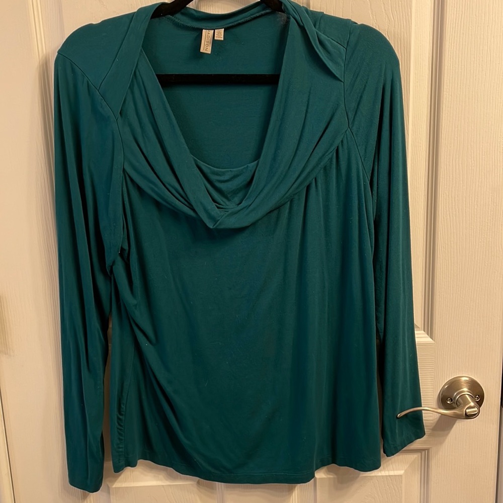 Teal blouse gentle used condition